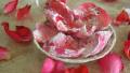 Homemade Crystallised Rose Petals created by Artandkitchen