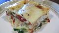 Vegetable Lasagna With a Thick Bechamel Sauce created by 2Bleu