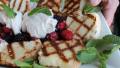 Grilled Angel Food Cake With Fresh Fruit Salsa created by malBbad