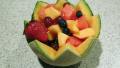Fruit  Salad in a Cantaloupe Basket created by Kim127