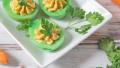Linda's Green Eggs and Ham Appetizers created by anniesnomsblog