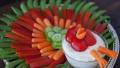 Thanksgiving Turkey Veggie Tray created by DianaEatingRichly