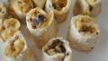 Peanut Butter, Banana and Sultanas Sandwiches or Pinwheel Style created by ImPat