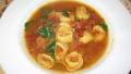 Spinach-Tomato Tortellini Soup created by Maito