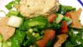 Fattoush Bread Salad With Hummus created by Kozmic Blues
