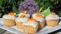Carrot Ginger Cupcakes With Spiced Cream Cheese Frosting created by The Flying Chef