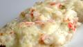 Creamy Crab Topped Tilapia created by Cookin-jo