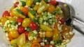 Corn and Tomato Salad With Cilantro Dressing created by dianegrapegrower