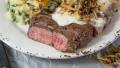 Smothered Flat Iron Steak in a Parmesan Pepper Sauce created by anniesnomsblog