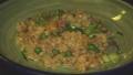 Creamy Pea & Chive Pearl Barley Risotto (Reduced Fat) created by Karen Elizabeth