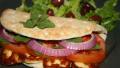 The Traditional Cyprus Sandwich With Halloumi, Onions and Tomato created by queenbeatrice