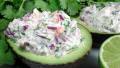 Crab Salad in Avocado Halves created by Chef floWer
