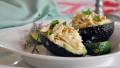 Crab Salad in Avocado Halves created by Andi Longmeadow Farm