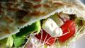 Pita Salad Sandwiches With Tahini Sauce created by AmandaInOz