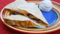 Chicken, Mushroom and Cheese Quesadillas created by Dine  Dish
