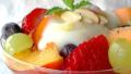 Lemon Yogurt Cheese over Summer Fruit created by Marg CaymanDesigns 