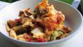 Rustic Baked Pasta With Roasted Vegetables and Sausage created by Mama Cee Jay