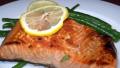 Honey Ginger Grilled Salmon, Swordfish or Mahi Mahi created by Jubes