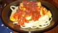 Seafood Fra Diavolo With Pasta created by PSU Lioness