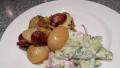 Creamy Cucumber & Sweet Onion Salad W/Dill Horseradish Dress created by Kiwi Kathy