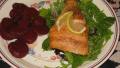 Crispy Salmon With Herb Salad created by FrenchBunny