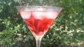 Virgin Pomegranate and Cranberry Bellinis created by breezermom