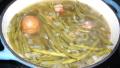 Emeril's Southern-Style Green Beans With Bacon and New Potatoes created by Spongebob Chefpants