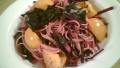 Wheat Pasta With Sauteed Beet Greens and Tomatoes created by Kim_150
