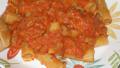 Pasta With Pink Vodka Sauce and Sausage created by FrenchBunny
