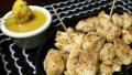 Cajun Chicken Cubes With Honey Mustard Dipping Sauce created by 2Bleu