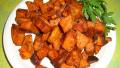 Spicy Chipotle-Cinnamon Roasted Sweet Potatoes created by ChefLee