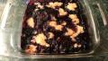 Warm Blueberry Cobbler created by Anonymous