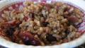 Brown Rice With Apples and Cranberries created by carolinajewel