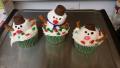 Christmas Snowman Cupcakes created by ALICE C.