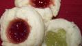 Holiday Thumbprint Cookies created by Bobbiann