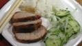 Sesame Pork With Thai Cucumber Salad created by dianegrapegrower