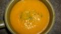 Carrot Soup With Basil Pesto Swirl created by Sageca