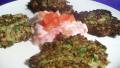 Zucchini and Sumac Fritters With Tomato and Mint Salsa created by Sharon123