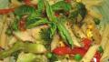 Creamless Penne Pasta Primavera With Olive Oil and Garlic created by Karen Elizabeth
