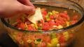 Watermelon & Peach Salsa With Cayenne Chips created by AustinsAm
