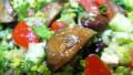 Warm Mushroom Salad With Feta created by JustJanS