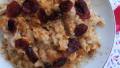 Valentine's Cranberry Oatmeal created by COOKGIRl
