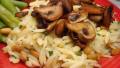 Lemon Orzo With Mushrooms and Pine Nuts created by Lori Mama