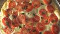 Provolone Pizza (Provolone, Roma Tomato & Fresh Basil Pizza) created by BlondieItaliana