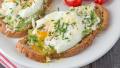 Poached Eggs & Avocado Toasts created by anniesnomsblog