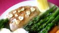 10-Minute Baked Halibut With Garlic-Butter Sauce created by Bergy