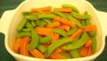 Carrots and Sugar Snap Peas created by mums the word