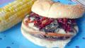 Smoky Portabella Burger With Sun-Dried Tomatoes and Basil created by Lori Mama