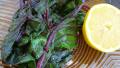 Lemon & Butter Braised Beet Greens created by ChefLee