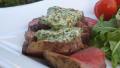 Sacré Boeuf Sirloin Steak Topped With Mustard Herb Butter created by The Flying Chef